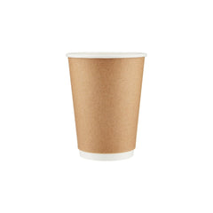 Kraft Double Wall Paper Cups - hotpackwebstore.com - Double Wall Paper Cups