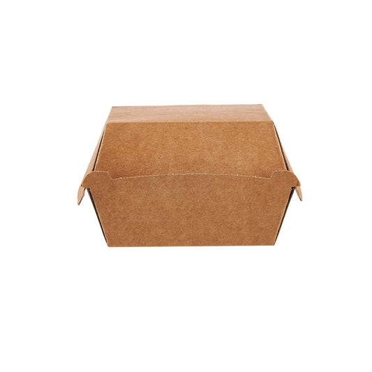 Kraft Flute Burger Box - hotpackwebstore.com - 