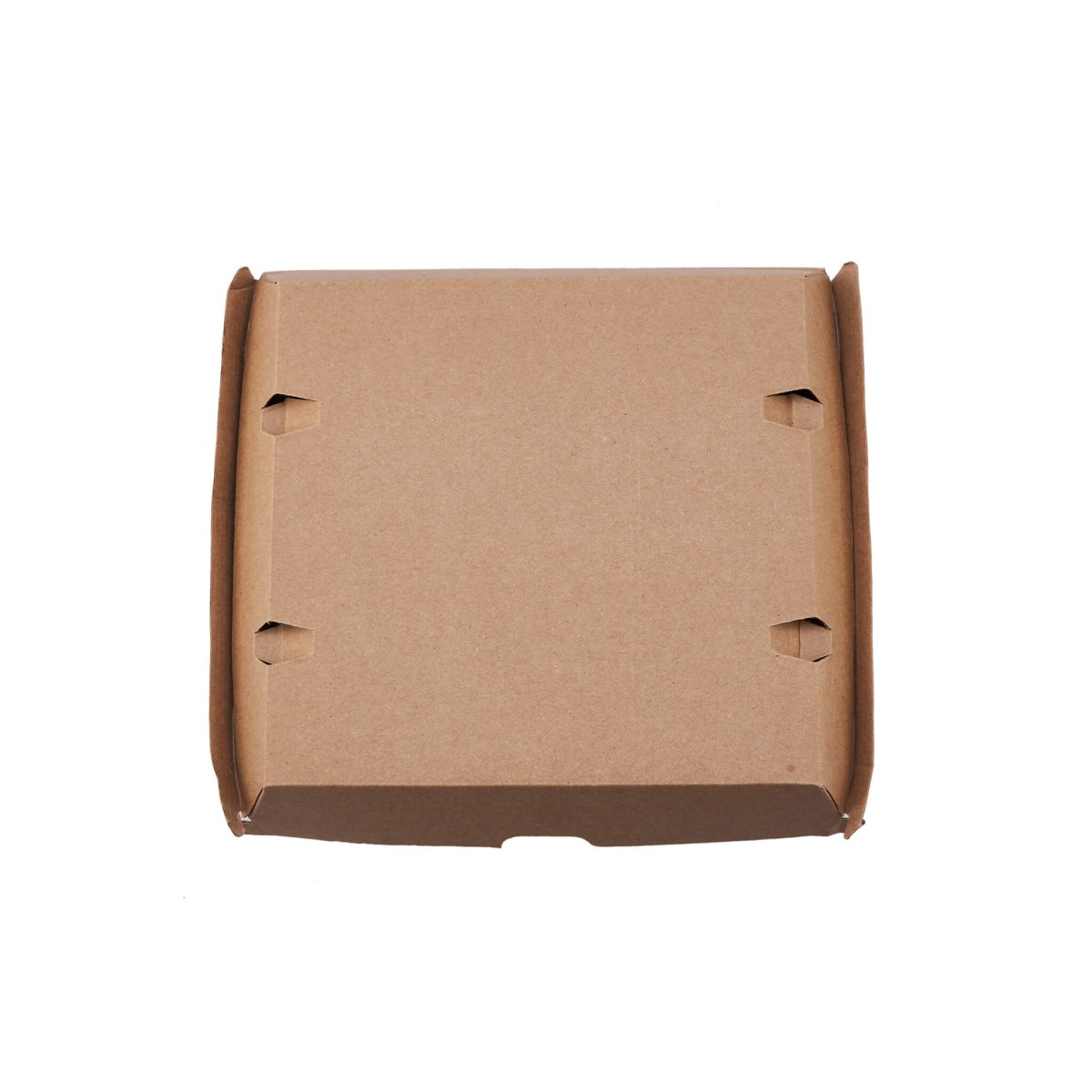 Kraft Flute Dinner Box 17.8X16X8 cm 150 Pieces - hotpackwebstore.com - Meal Boxes