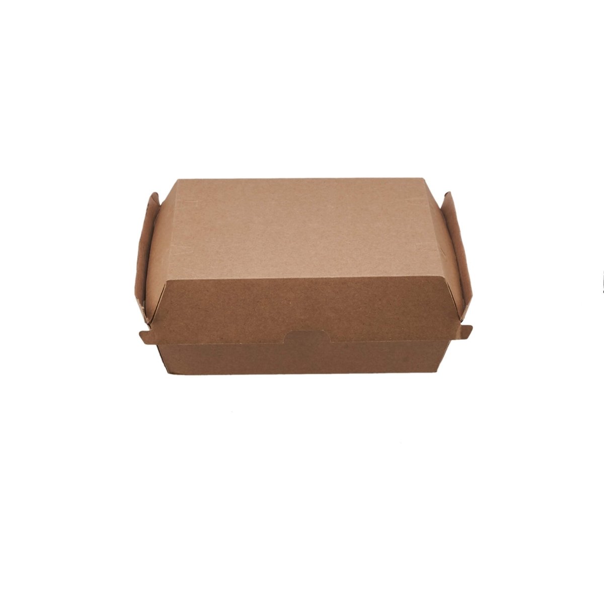 Kraft Flute Dinner Box 17.8X16X8 cm 150 Pieces - hotpackwebstore.com - Meal Boxes