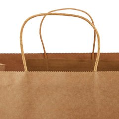 Kraft Gift Paper Bag 35x35x35 cm 1 Piece - hotpackwebstore.com - Twisted Handle Paper Bags