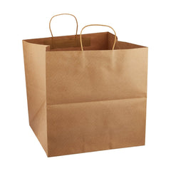 Kraft Gift Paper Bag 35x35x35 cm 1 Piece - hotpackwebstore.com - Twisted Handle Paper Bags