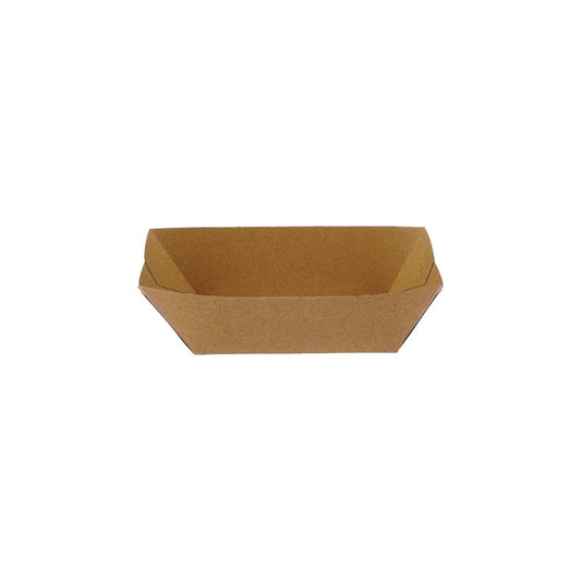 Kraft Paper Boat Tray - hotpackwebstore.com - Paper Trays