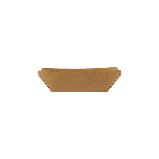 Kraft Paper Boat Tray - hotpackwebstore.com - Paper Trays