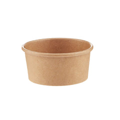 Kraft Paper Portion Cups with Lid - hotpackwebstore.com - Portion Cups