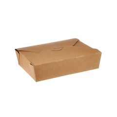 Kraft PE Takeaway Box - hotpackwebstore.com - Lunch Boxes