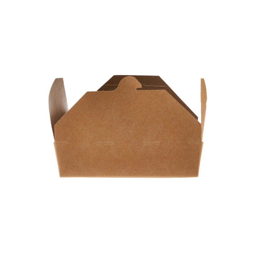 Kraft PE Takeaway Box - hotpackwebstore.com - Lunch Boxes