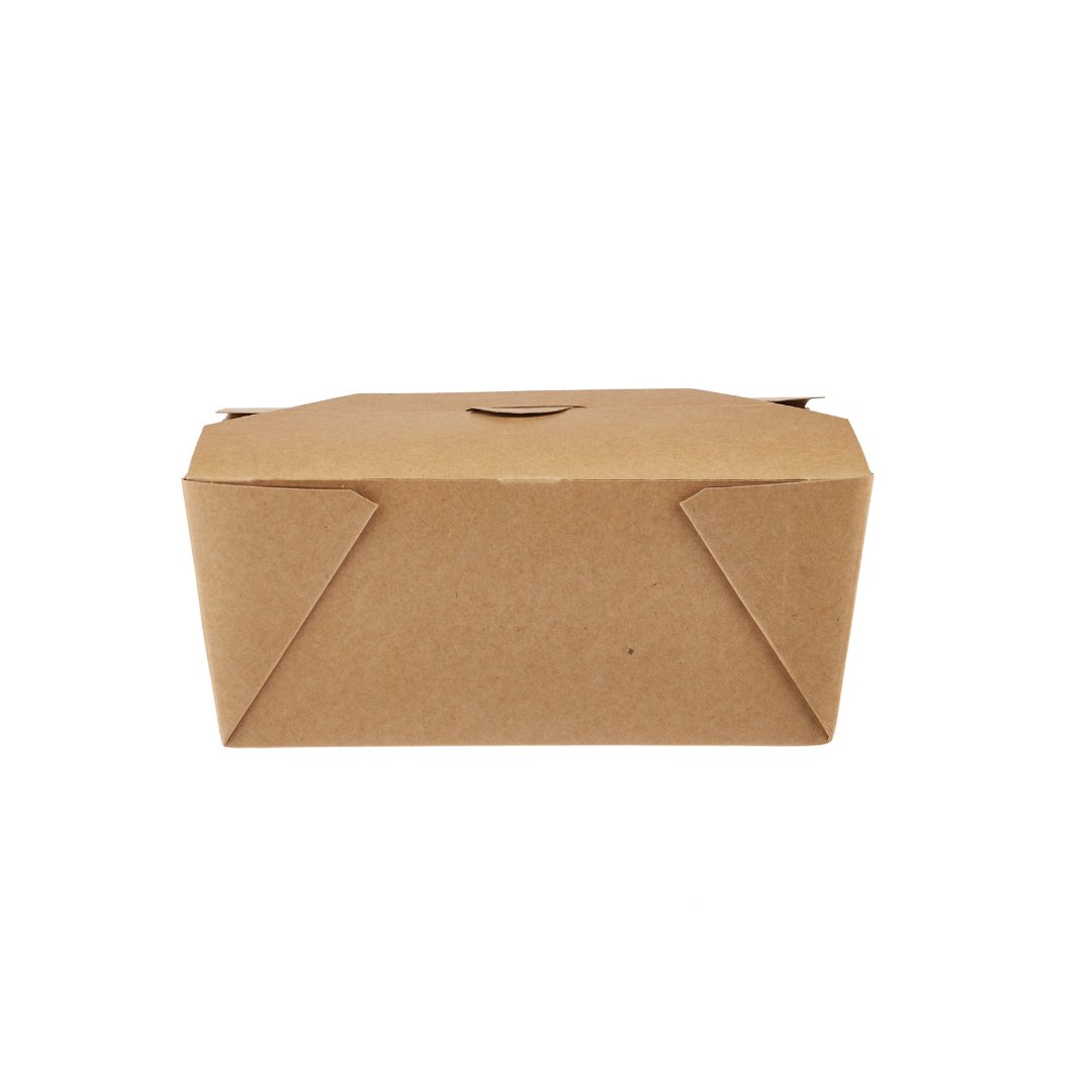 Kraft PE Takeaway Box - hotpackwebstore.com - Lunch Boxes