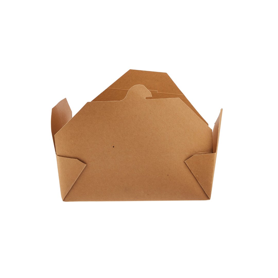 Kraft PE Takeaway Box - hotpackwebstore.com - Lunch Boxes