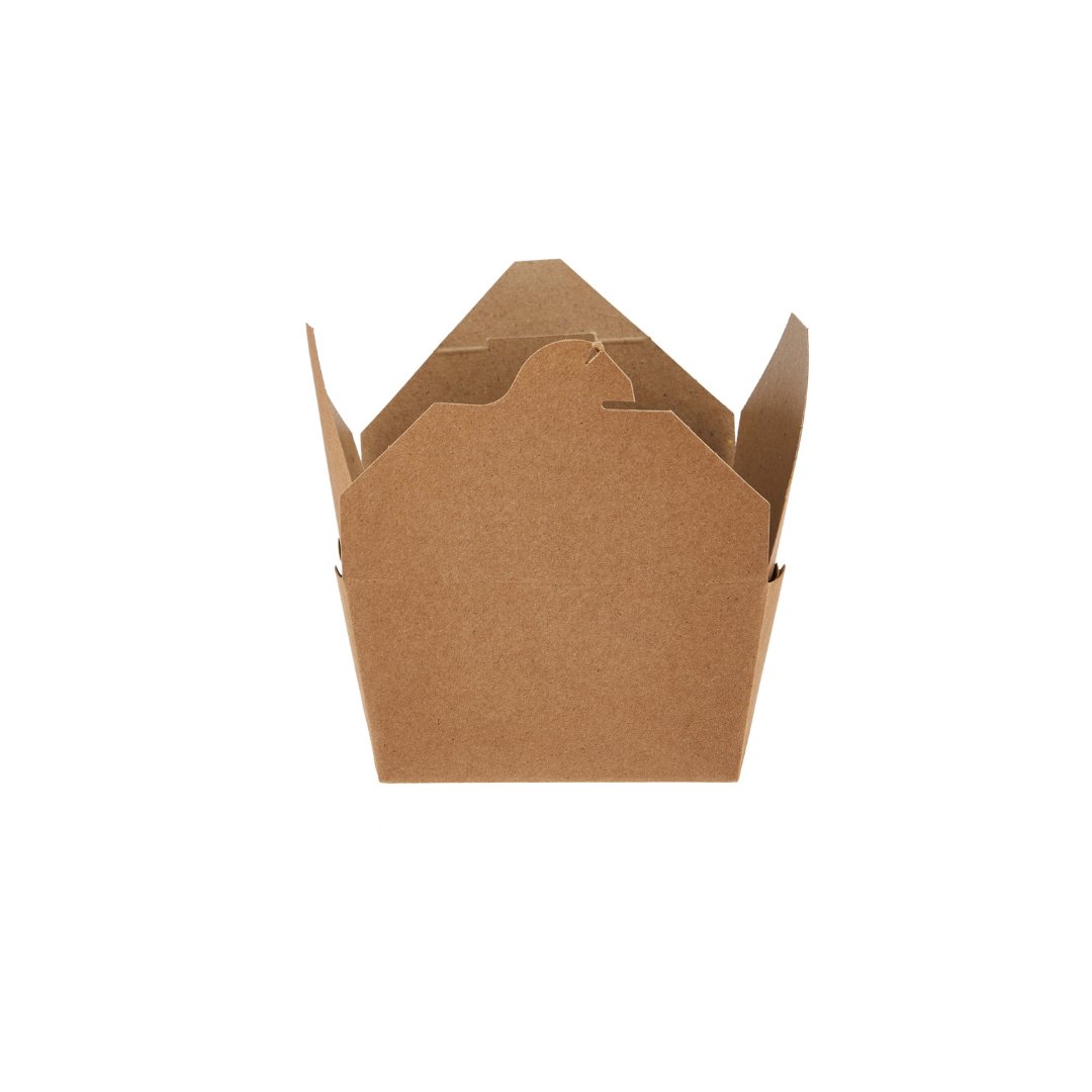 Kraft PE Takeaway Box - hotpackwebstore.com - Lunch Boxes