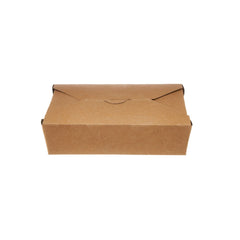 Kraft PE Takeaway Box - hotpackwebstore.com - Lunch Boxes