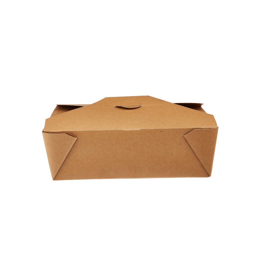 Kraft PE Takeaway Box - hotpackwebstore.com - Lunch Boxes