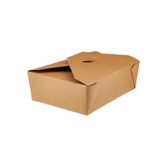 Kraft PE Takeaway Box - hotpackwebstore.com - Lunch Boxes