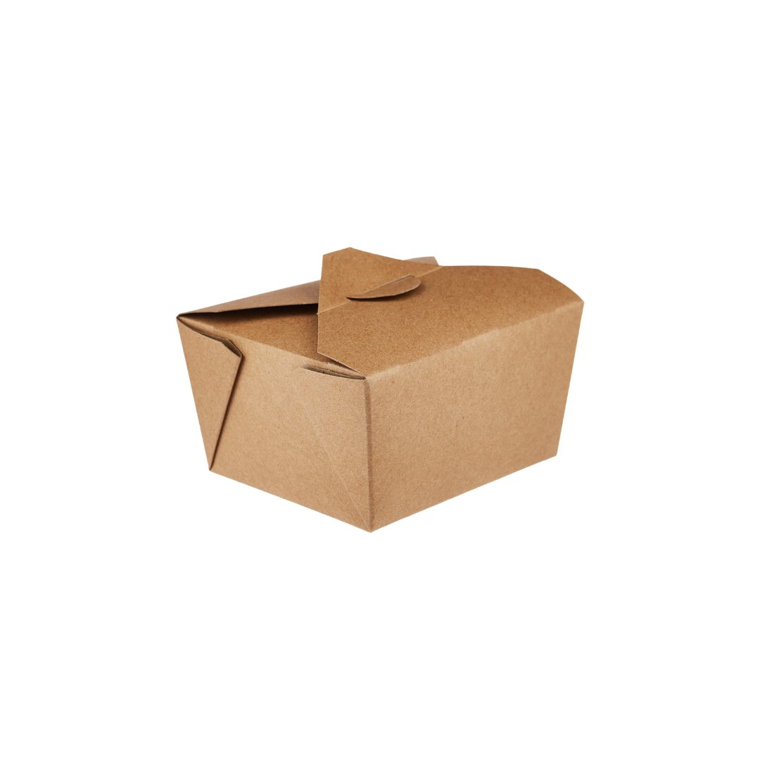 Kraft PE Takeaway Box - hotpackwebstore.com - Lunch Boxes