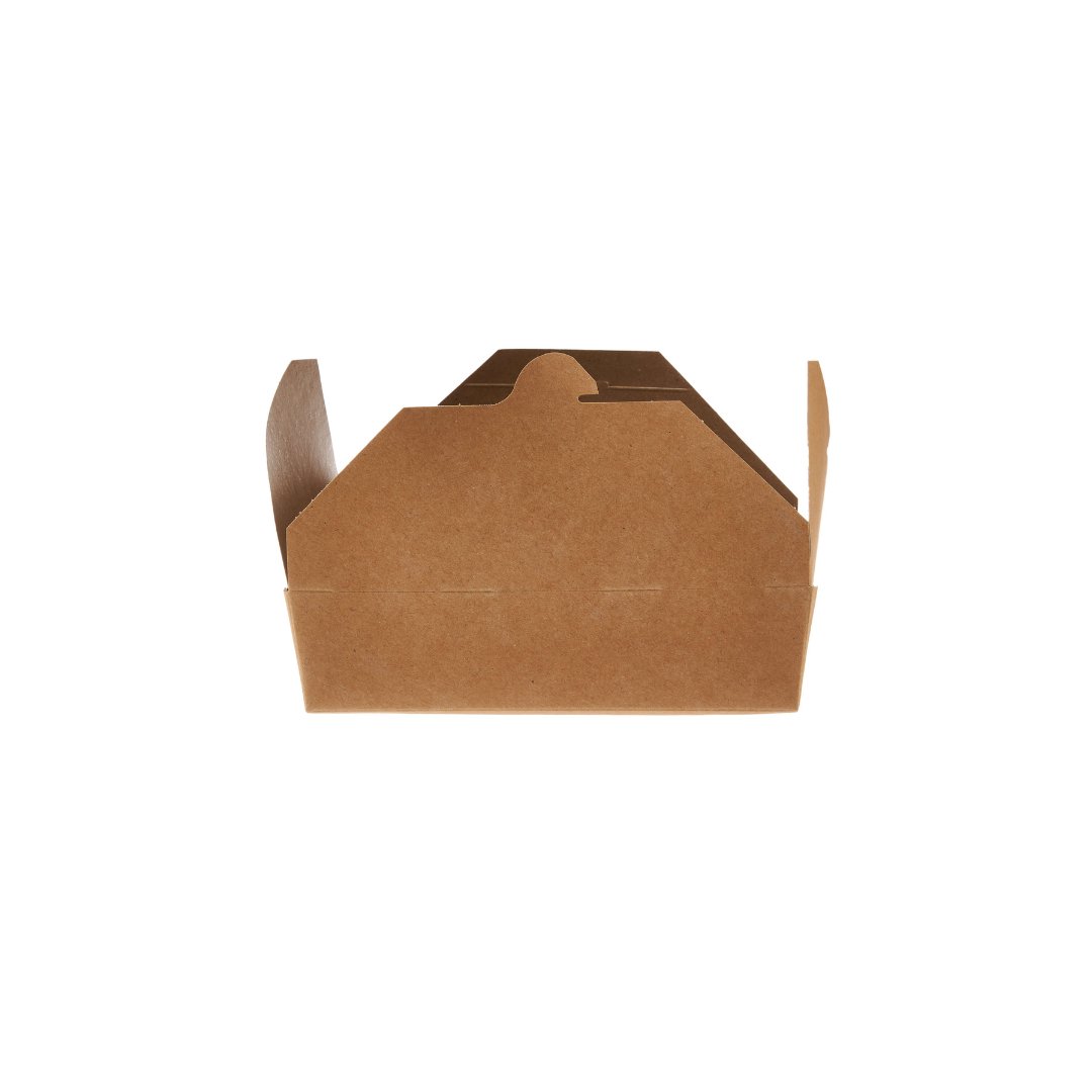 Kraft PE Takeaway Box - hotpackwebstore.com - Lunch Boxes