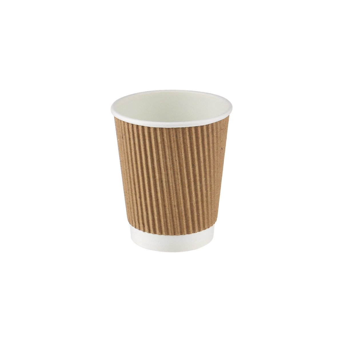 Kraft Ripple Paper Cups - hotpackwebstore.com - Paper Products