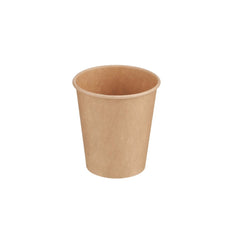 Kraft Single Wall Paper Cup - hotpackwebstore.com - Single Wall Paper Cups