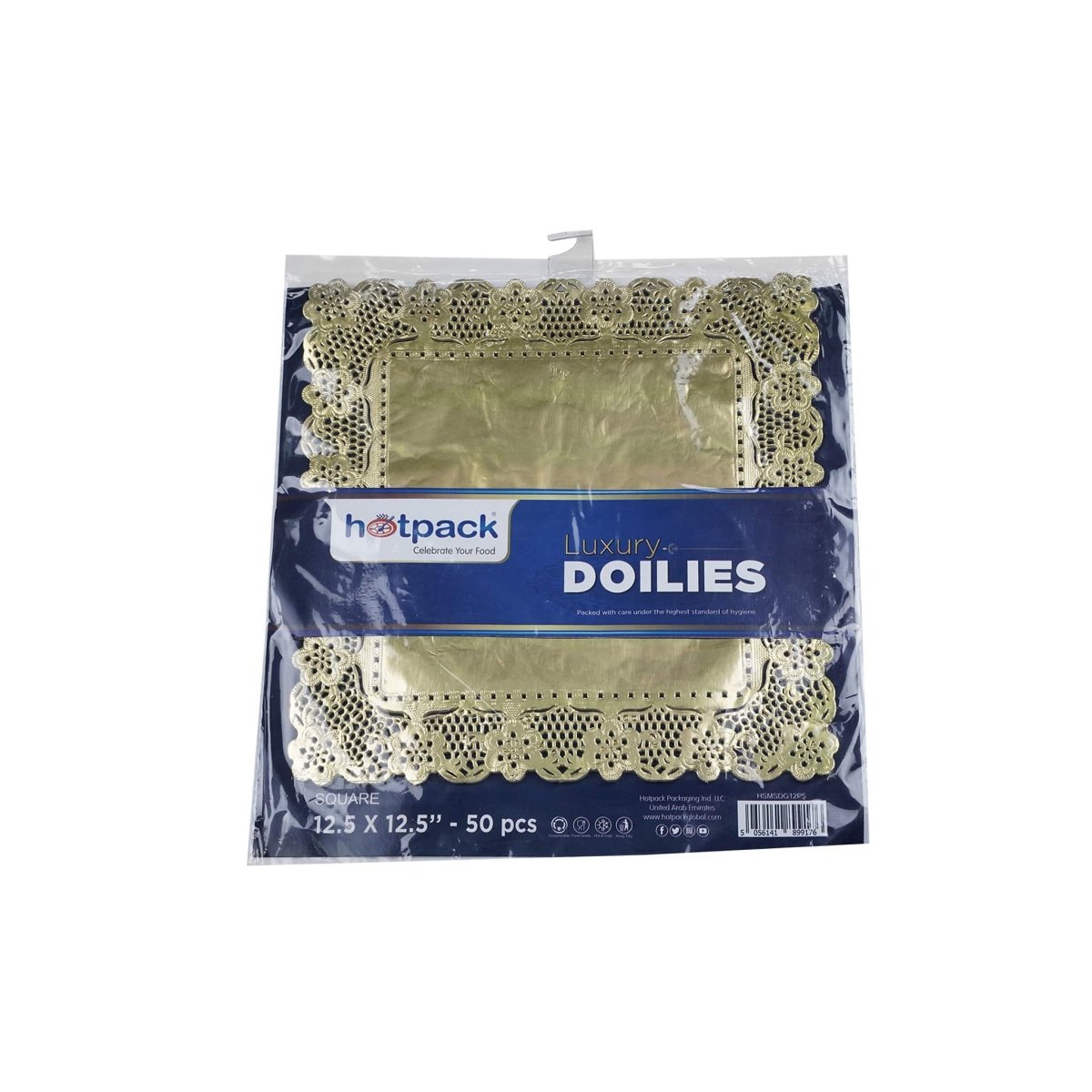 Luxury Square Doilies Paper 12.5" x 12.5 Inch" 50 Pieces - hotpackwebstore.com - Paper Doilies