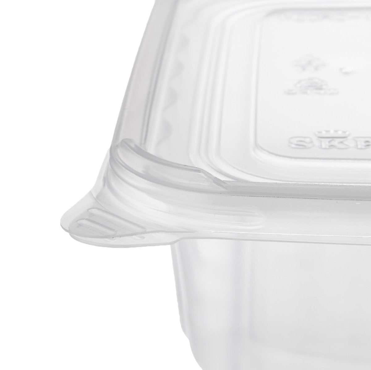 Microwave 2 Compartment Container With Lid - hotpackwebstore.com - Microwavable Containers