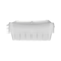 Microwave 3 Compartment Container With Lid - hotpackwebstore.com - Microwavable Containers