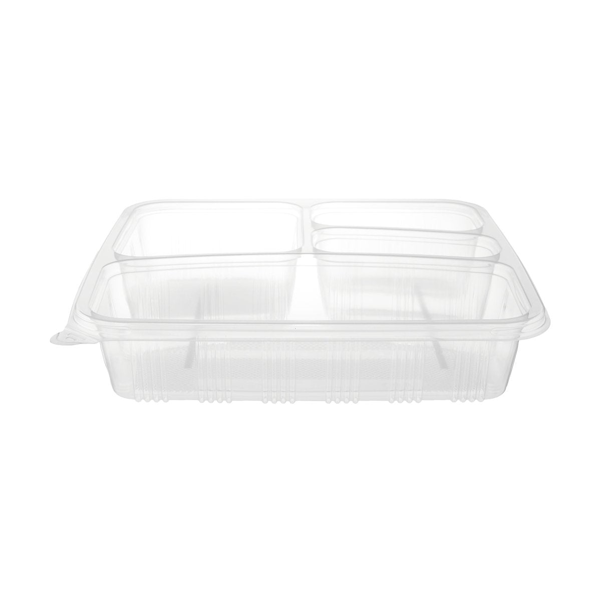 Microwave 4 Compartment Container With Lid - hotpackwebstore.com - Microwavable Containers