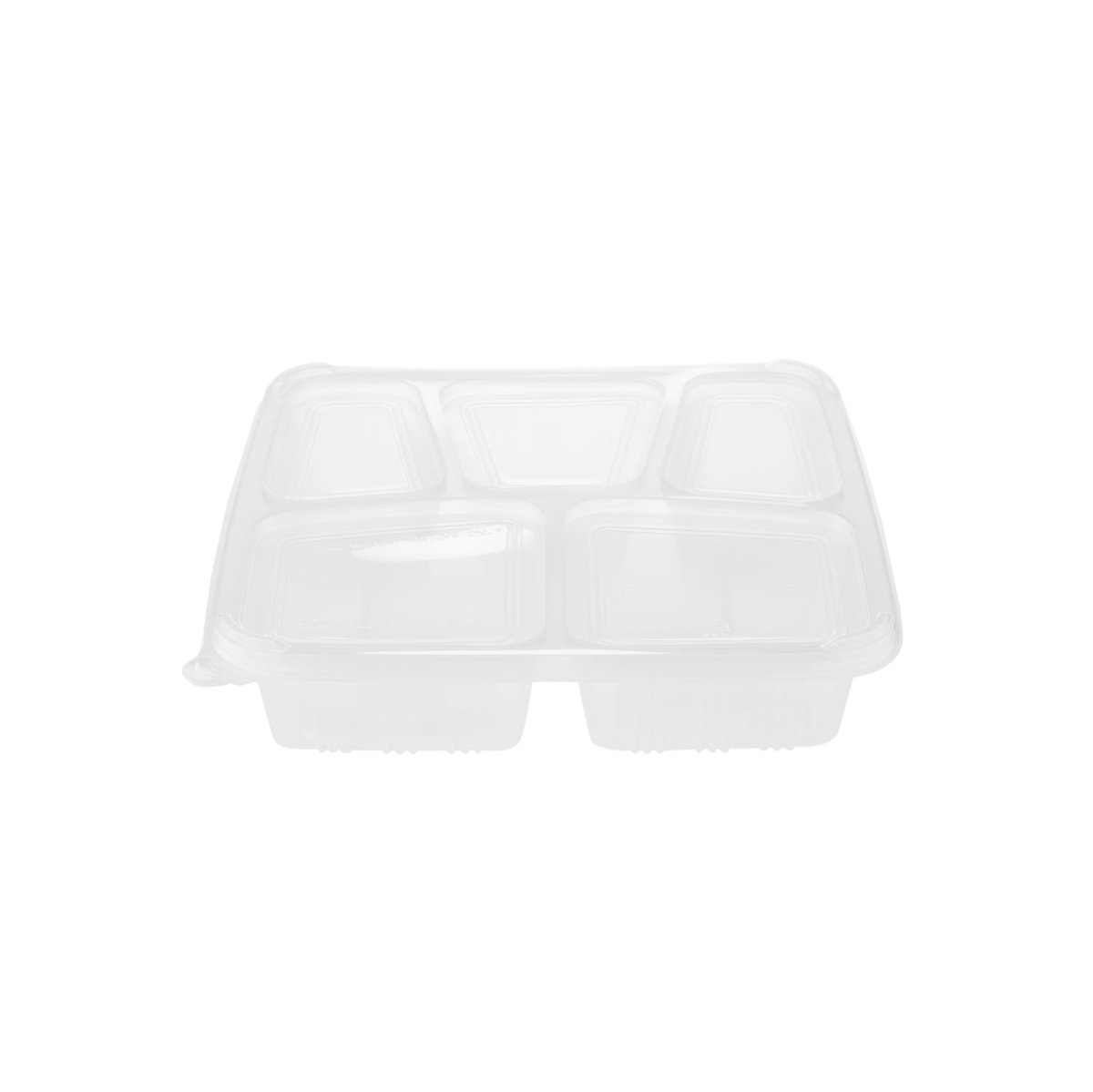 Microwave 5 Compartment Container With Lid - hotpackwebstore.com - Microwavable Containers