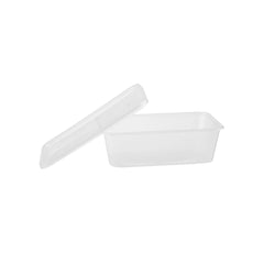 Offer Pack Clear Microwavable Rectangle Container - hotpackwebstore.com - Microwavable Containers