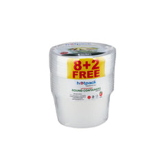 Offer Pack Clear Microwavable Round Container - hotpackwebstore.com - Microwavable Containers