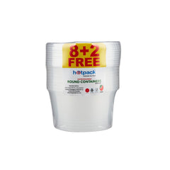 Offer Pack Clear Microwavable Round Container - hotpackwebstore.com - Microwavable Containers