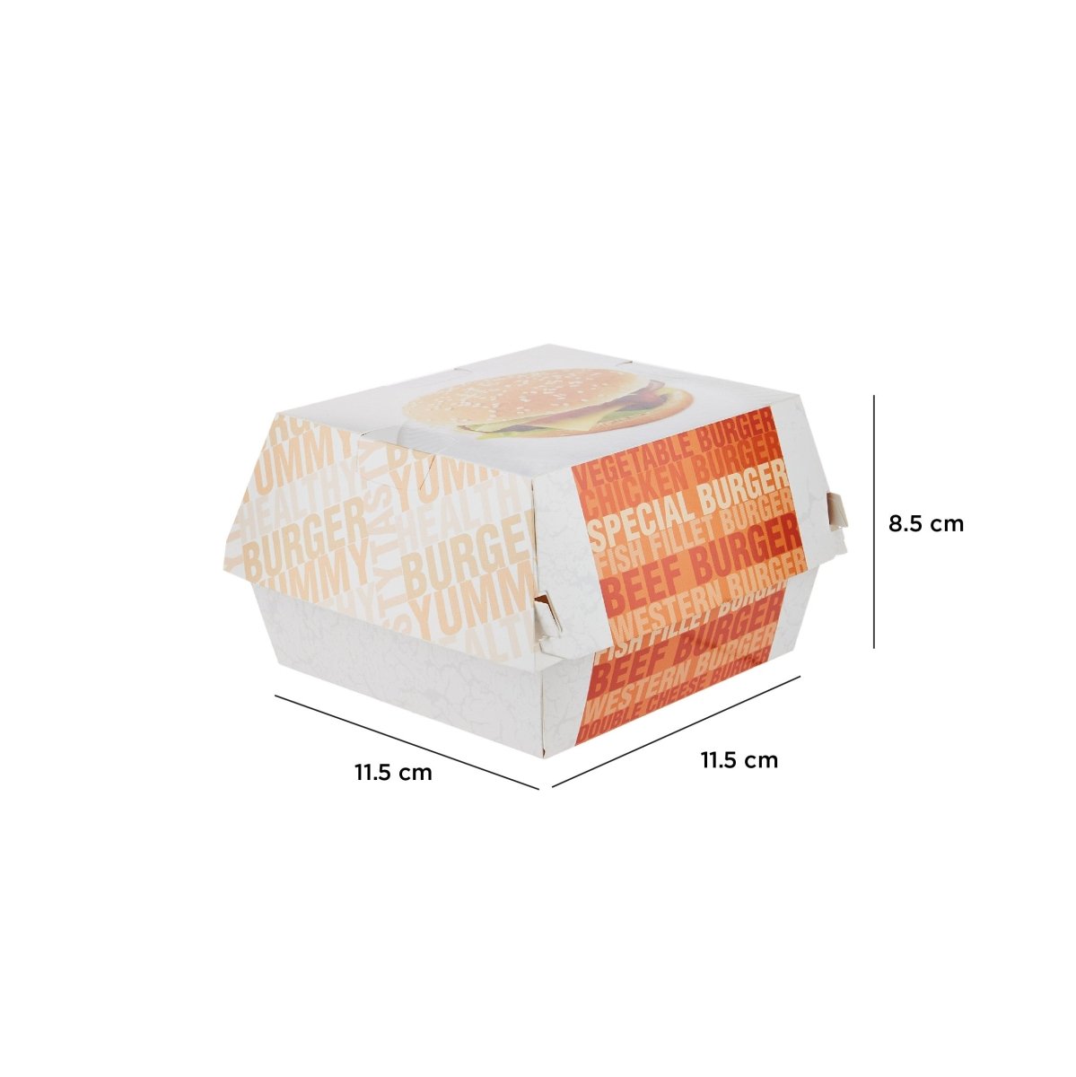 Paper Burger Box - hotpackwebstore.com - Burger Boxes