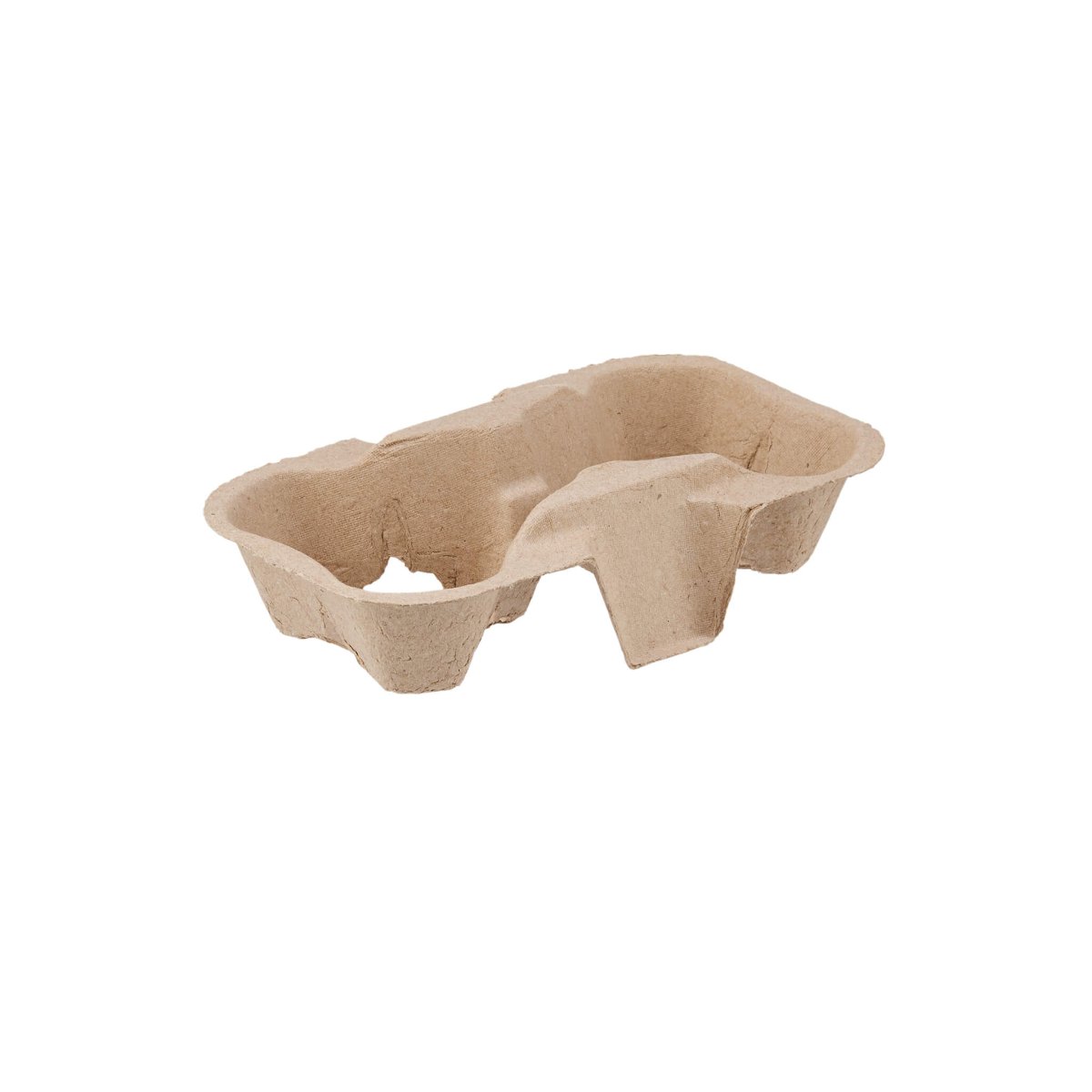 PAPER CORRUGATED 2 - CUP HOLDER 600 Pieces - hotpackwebstore.com - Cup Carriers