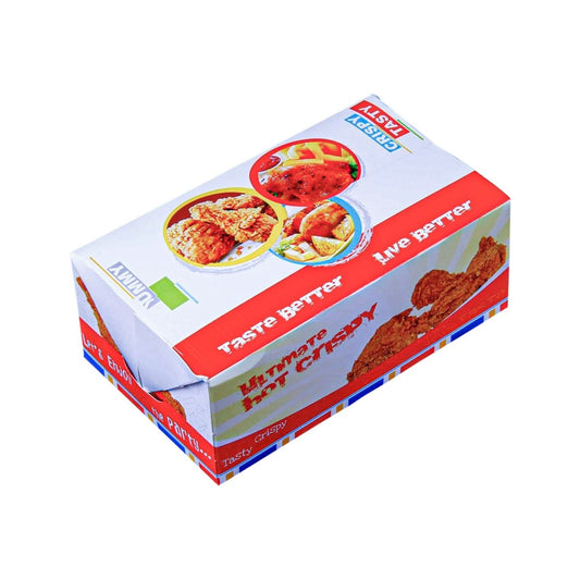 Paper Dinner Box With PP Lining 250 Pieces - hotpackwebstore.com - Meal Boxes