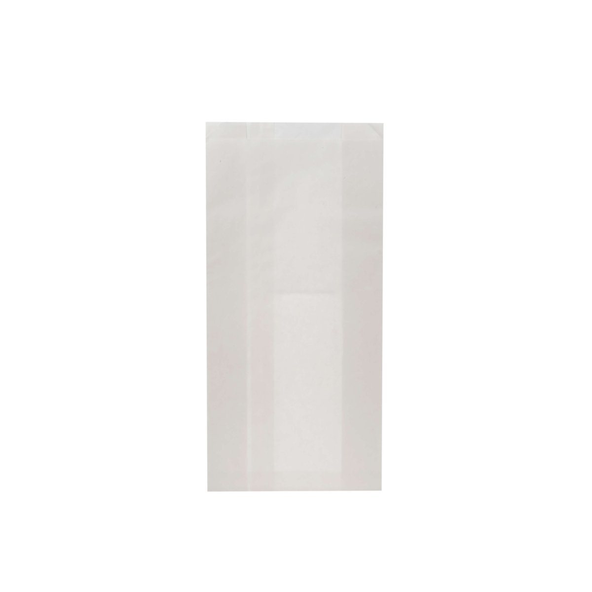 Pinch Flat Bottom Bags White Paper Bag - hotpackwebstore.com - Flat Bottom Paper Bags