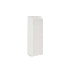 Pinch Flat Bottom Bags White Paper Bag - hotpackwebstore.com - Flat Bottom Paper Bags