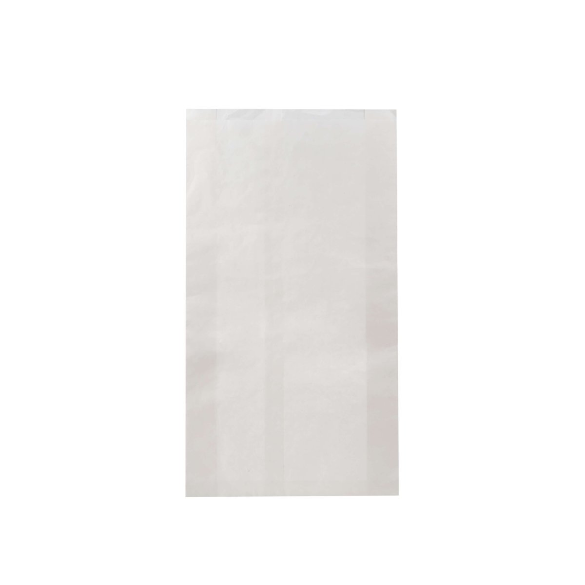 Pinch Flat Bottom Bags White Paper Bag - hotpackwebstore.com - Flat Bottom Paper Bags