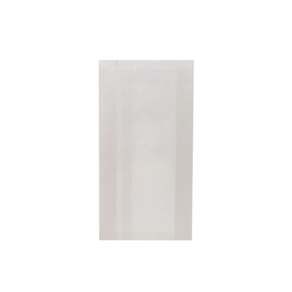 Pinch Flat Bottom Bags White Paper Bag - hotpackwebstore.com - Flat Bottom Paper Bags