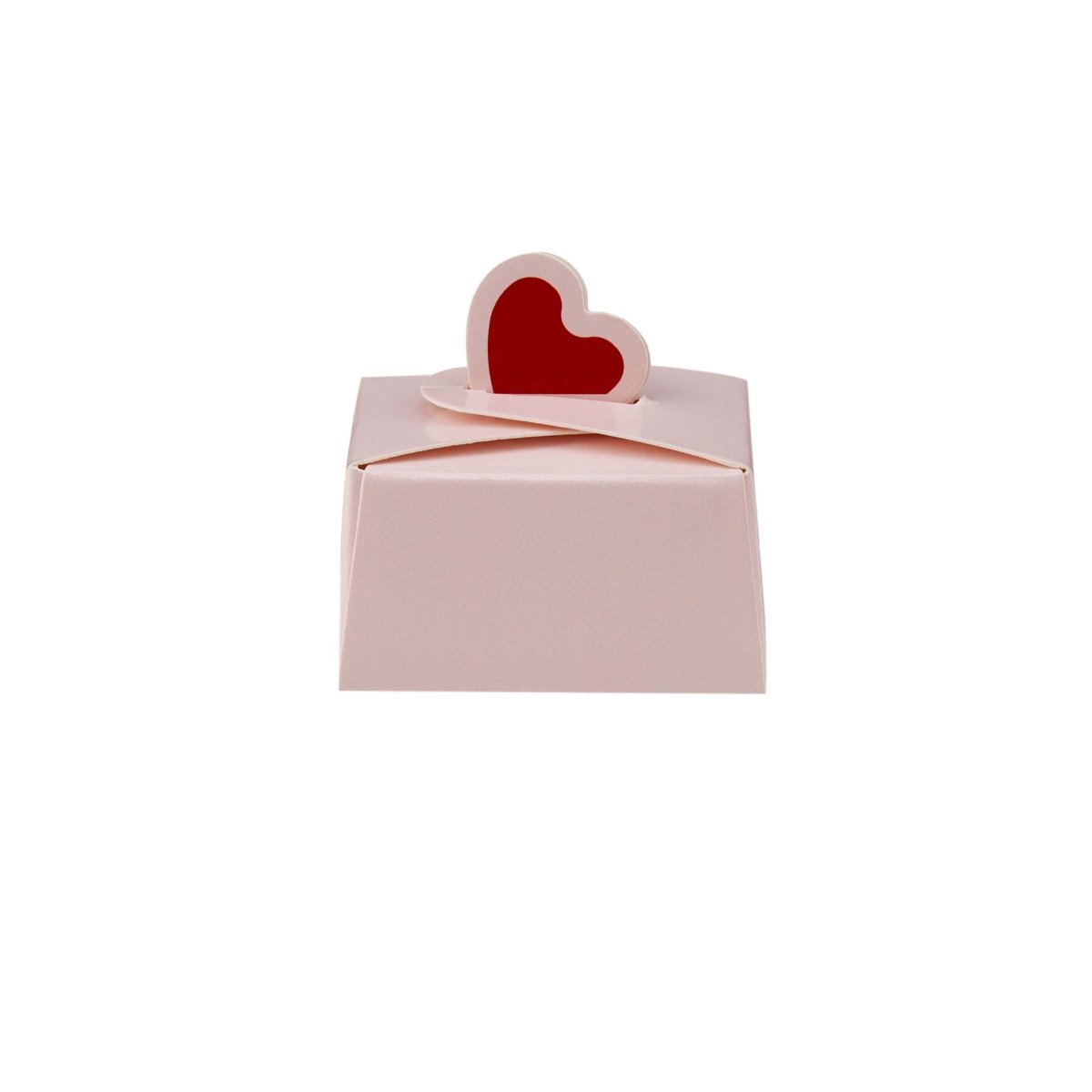 Pink Favour Box With Heart - hotpackwebstore.com - Gift Box