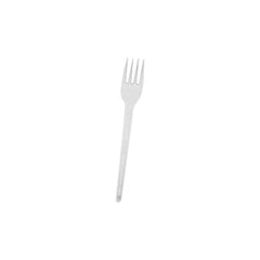 Plastic Clear Normal Fork 2000 Pieces - hotpackwebstore.com - Plastic Cutleries