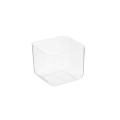 Plastic Clear Square Desert Cup - hotpackwebstore.com - Plastic Dessert Cup