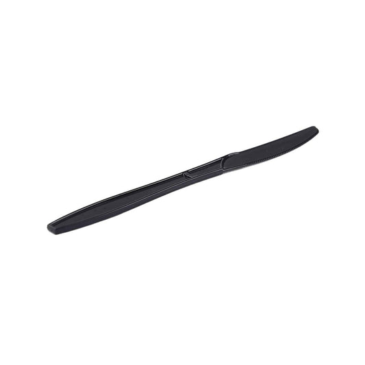 Plastic Heavy Duty Black Knife - hotpackwebstore.com - Plastic Cutleries