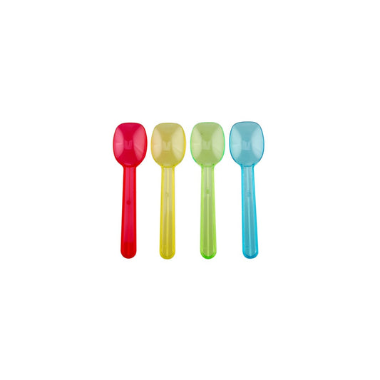 Plastic Ice Cream Spoon Mixed Color 8.2 Cm Small 10000 Pieces - hotpackwebstore.com - Plastic Cutleries