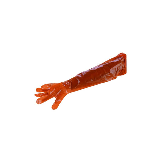 Plastic Long Sleeve Gloves 100 Pieces X 10 Packts - hotpackwebstore.com - Hand Sleeve