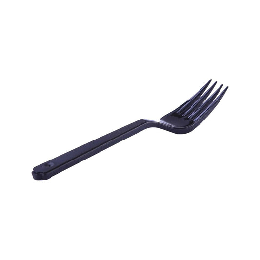 Plastic Medium Duty Black PP Fork 1000 Pieces - hotpackwebstore.com - Plastic Cutleries