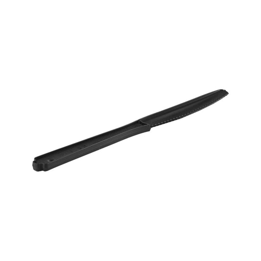 Plastic Medium Duty Black PP Knife 1000 Pieces - hotpackwebstore.com - Plastic Cutleries