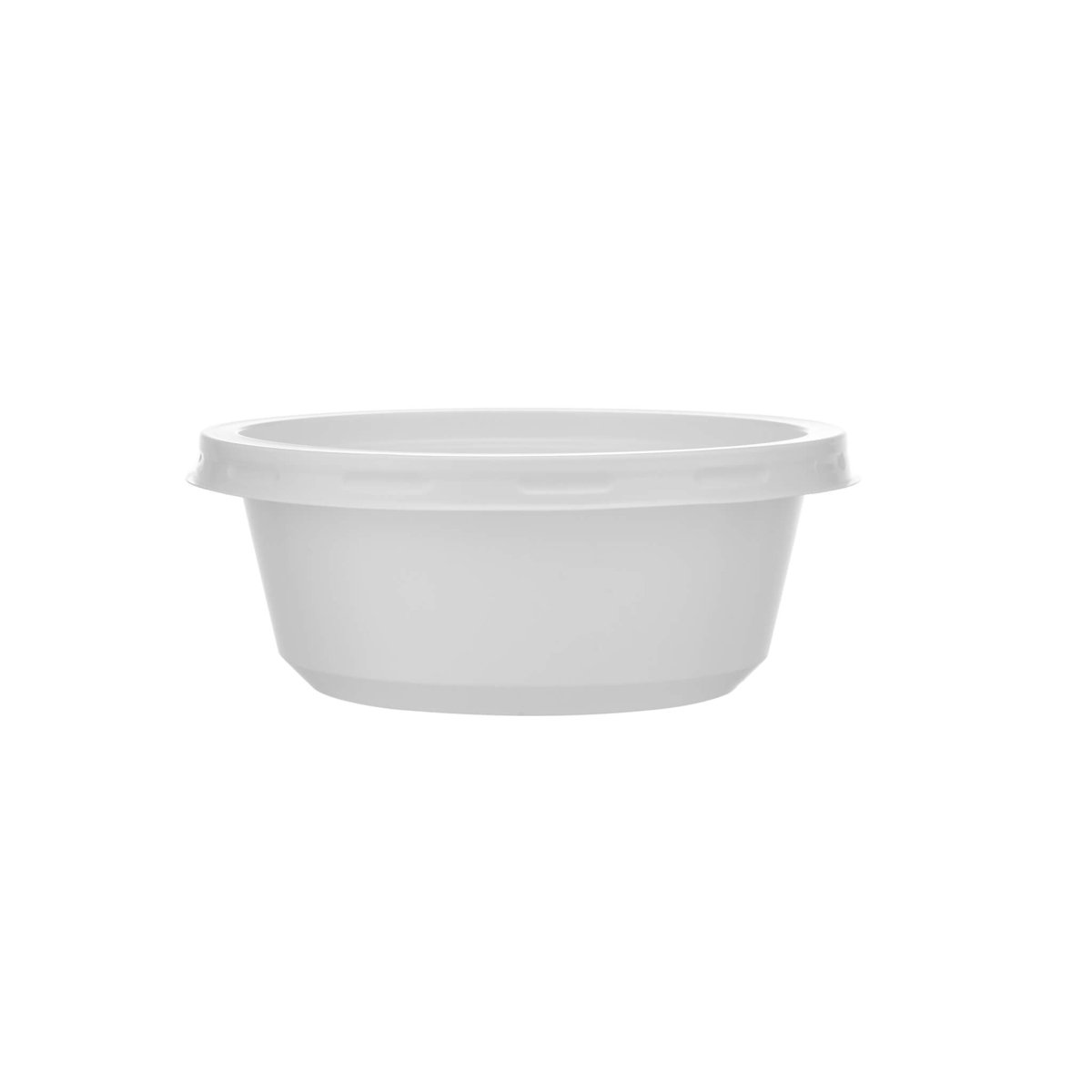Plastic Plain White PP Bowl - hotpackwebstore.com - Microwavable Containers