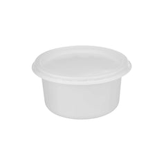 Plastic Plain White PP Bowl - hotpackwebstore.com - Microwavable Containers