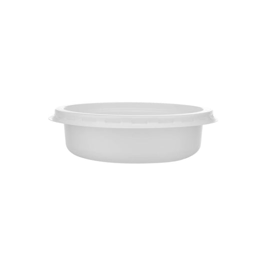 Plastic Plain White PP Bowl - hotpackwebstore.com - Microwavable Containers