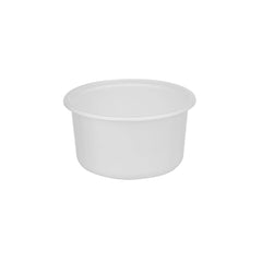 Plastic Plain White PP Bowl - hotpackwebstore.com - Microwavable Containers