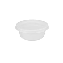 Plastic Plain White PP Bowl - hotpackwebstore.com - Microwavable Containers