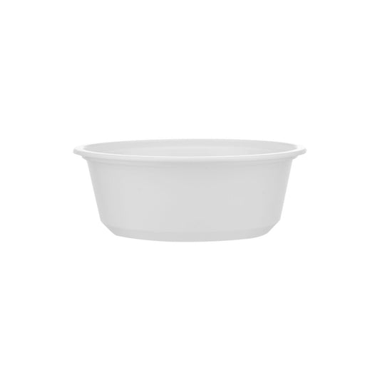 Plastic White Bowl 225ml With Lid 25 Pieces + Plastic White Bowl 400ml With Lid 25 Pieces 28th Anniversary Combo - hotpackwebstore.com - Combo Packs